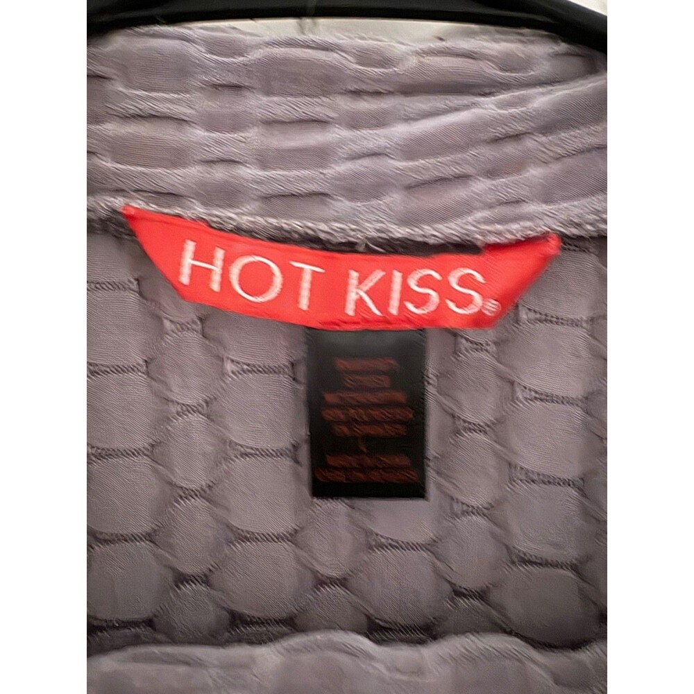 used (new) lg gray hot kiss workout outfit